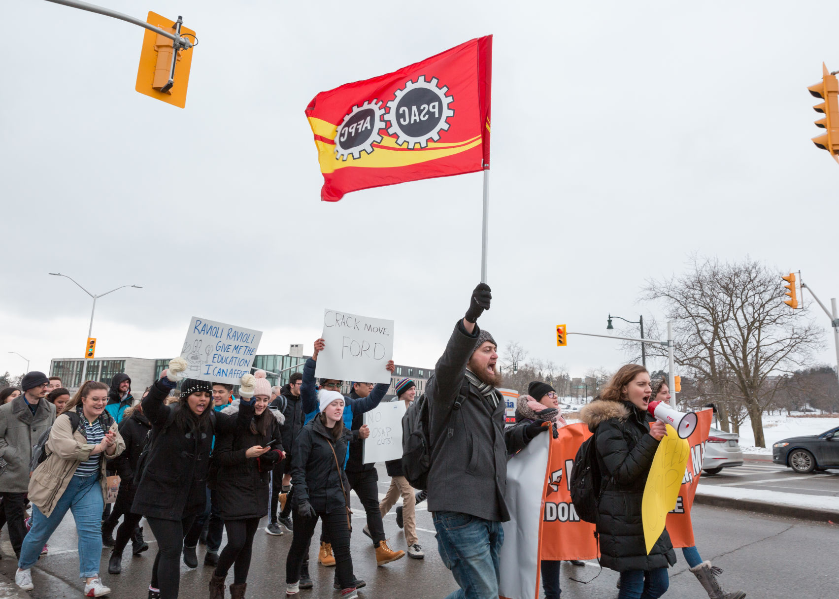 Anti-Ford Tuition Protest 9 (Photo)
